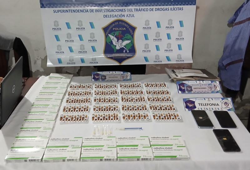 Desarticularon una red de tr�fico de opioides